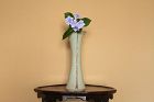 Celadon vase with copper glaze  by Great Master Sadamitsu Sugimoto