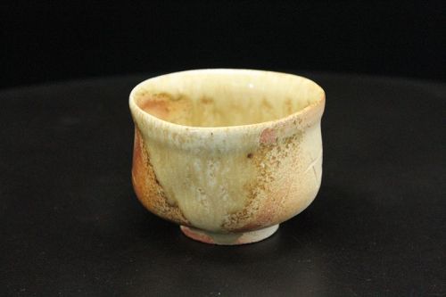 5 pieces of Shigaraki small tea cups by Sadamitsu Sugimoto