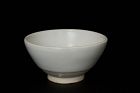 White porcelain Tusk white  sake cup by Master Sadamitsu Sugimoto