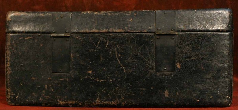 Rare 18th Century Korean Animal Hide Box
