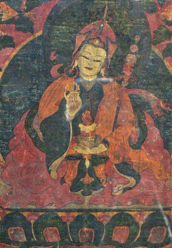 17th Century Tibetan Padmasambhava Thangka