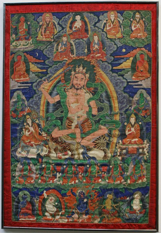 19th Century Tibetan Yogin Thangka