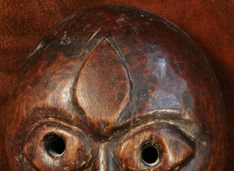 Nepalese Terai Region Mask with a Third Eye