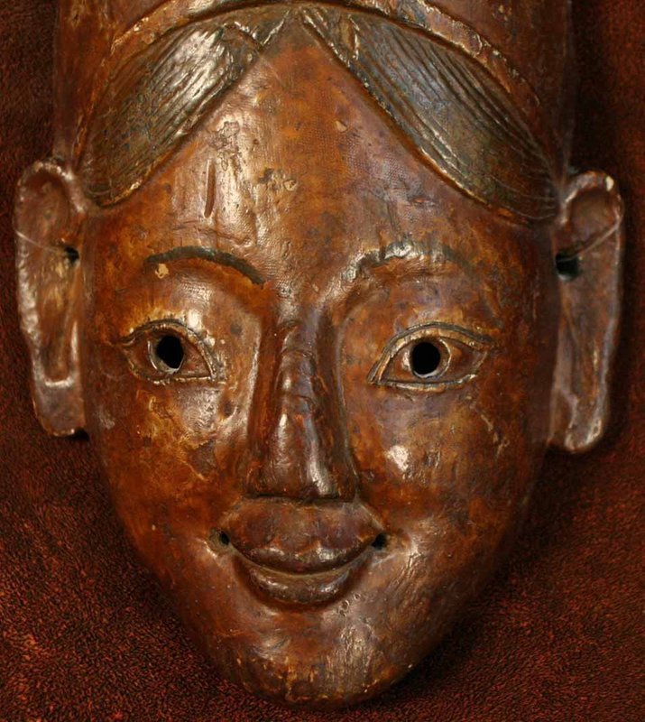 Nepalese Terai Region Maiden Mask