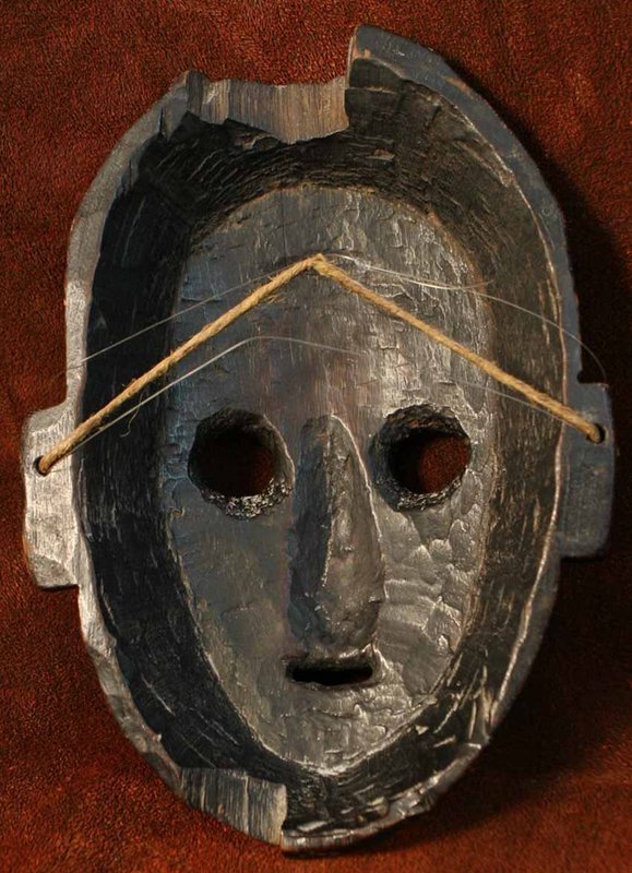 Nepalese Middle Hills Mask with a Third Eye