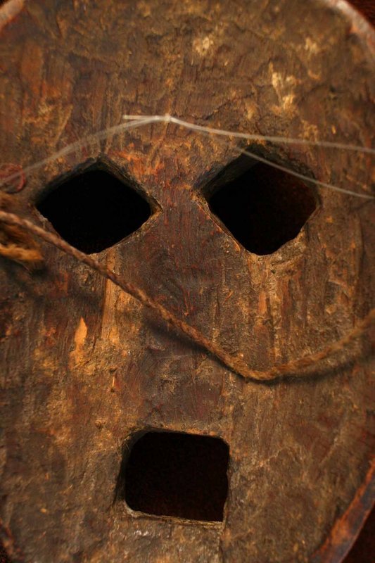 Nepalese Mask of a Humla Aesthete with a Topknot