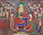 Large Temple Painting of the Bodhisattva of Hell