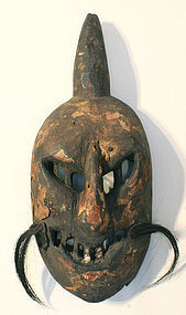 Old South China/North Vietnam Yao Shaman Ka Dong Deity Ritual Mask