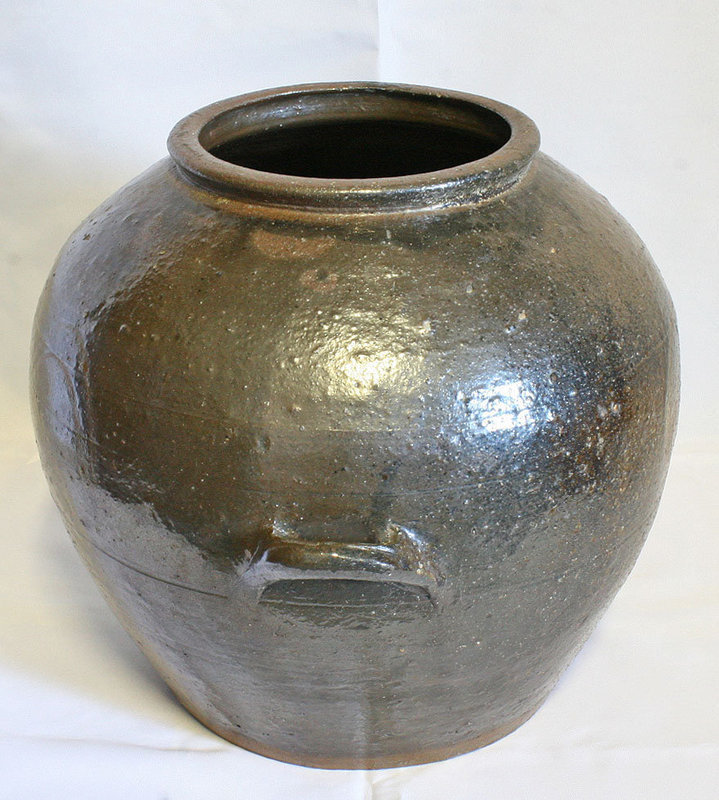 Antique Onggi Rice Jar from Jeolla Province