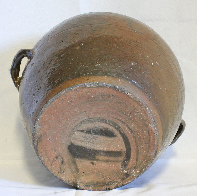 Antique Onggi Rice Jar from Jeolla Province