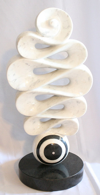 Shin Eun Sook Marble Sculpture, Mandala
