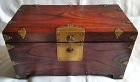 Fine and Rare Inkstone Box constructed entirely of Zelkova Wood