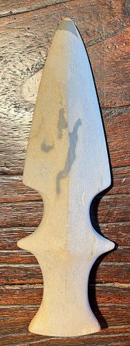 Scarce Marbled White Prehistoric Bronze Age Korean Stone Sword