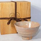 Heartwarming Hagi Tea Bowl w/box by the Last Korean Princess Yi Bangja