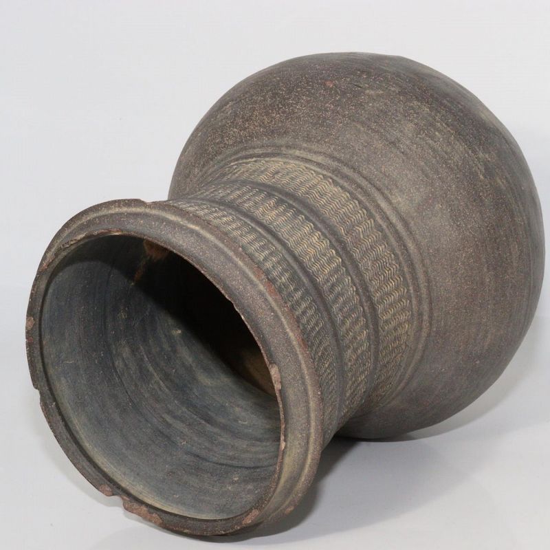Rare 5th Century Korean Gaya Water Jar of Classic Form and Design