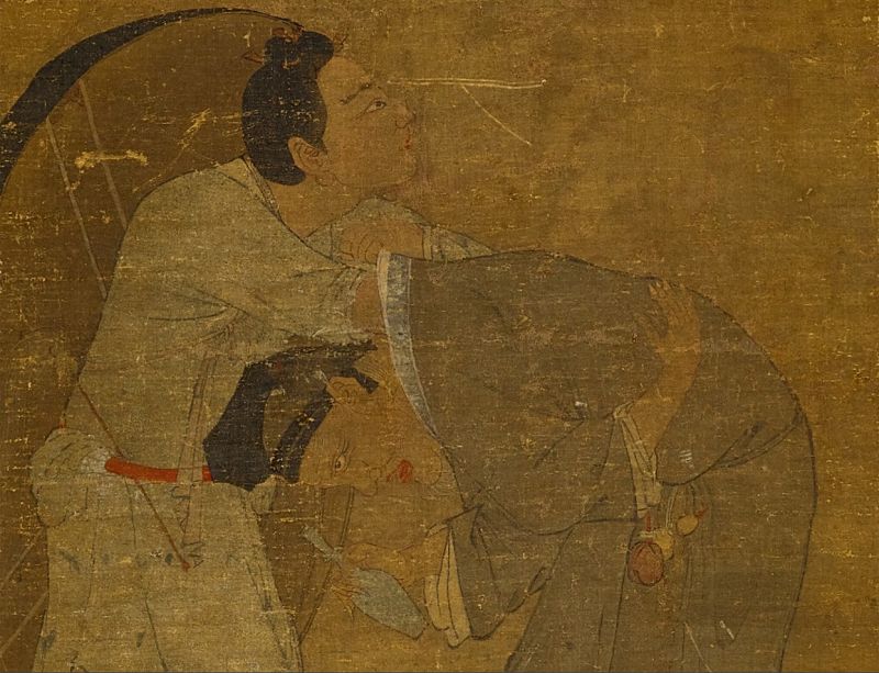 Only Surviving Painting by 13th Century Southern Song Artist Chen Jue