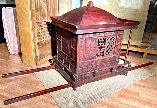 Rare Joseon Dynasty Palanquin, Only one ever offered for sale