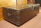 Large Korean Antique Coin Chest