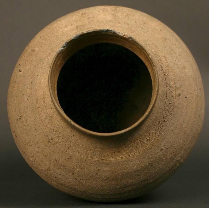 5th Century Korean Silla Kingdom Jar, Excellent Example