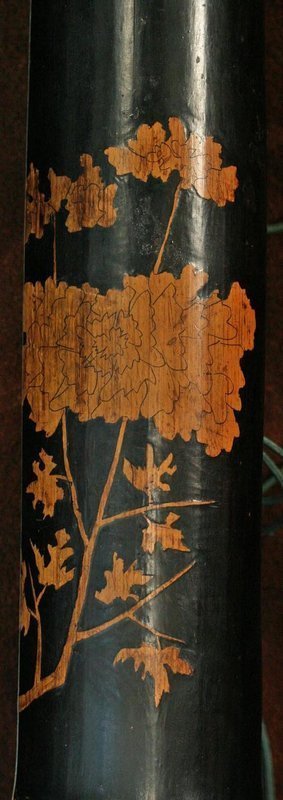 Rare Korean Black Lacquered Arrow Case, Quiver