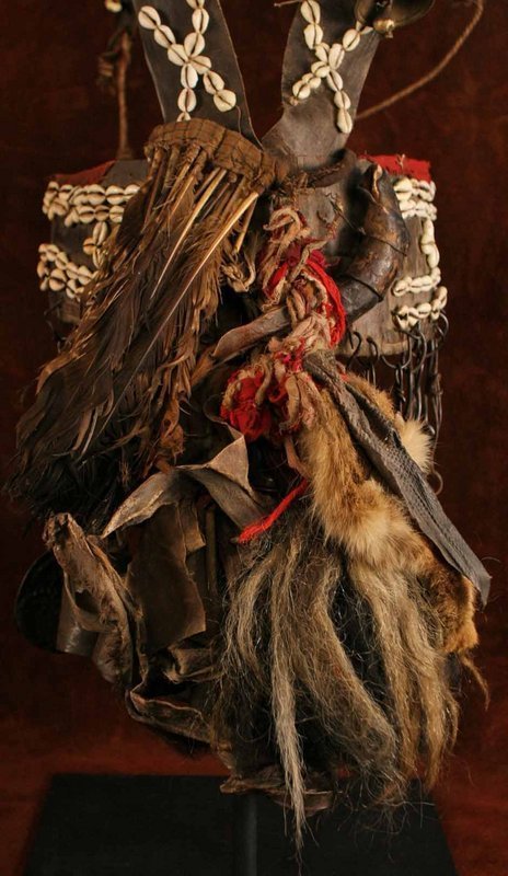 Nepalese Shaman's Suit of Bells, Feathers, and Hide