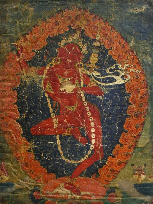 17th Century Vajravarahi Tibetan Thangka