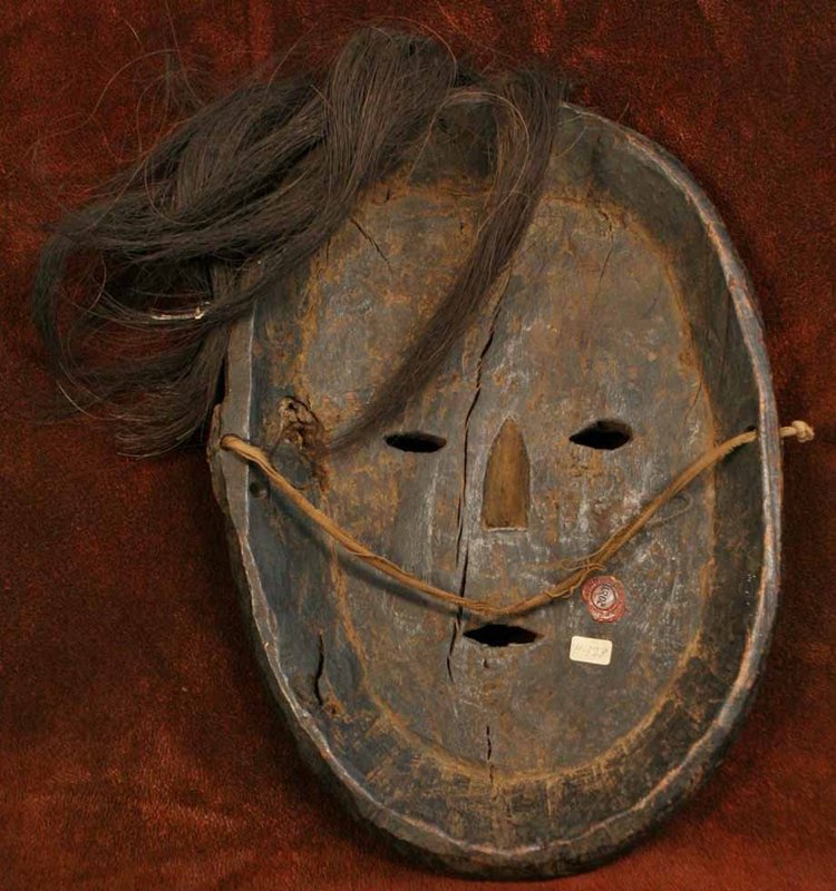 West Nepalese Mask with Yak Hair