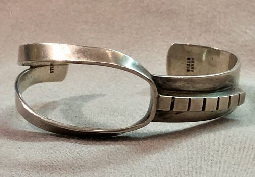 Henry Steig Rigid Modernist Cuff Bracelet