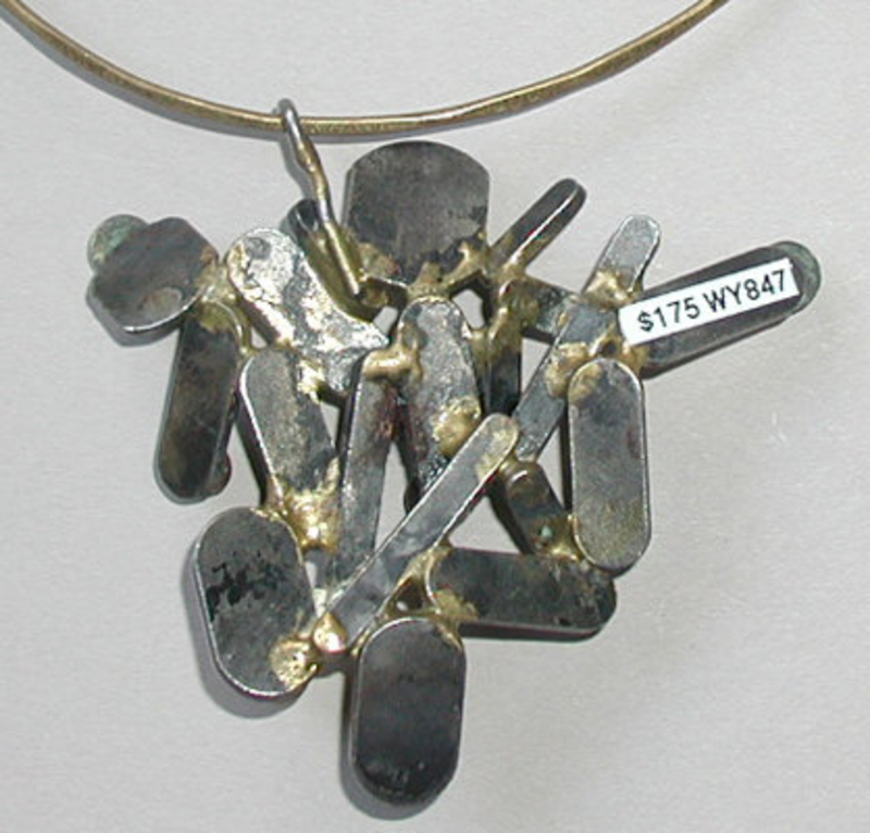 Richard Bitterman Industrialist Scrap Metal Necklace