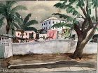 American Master Artist Norman MacLeish 1890–1975, Nassau Watercolor 12