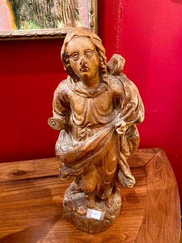 Austrian, Lindst region, 17th century find carving religious
