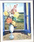 Charles Levier French Master Artist Floral Still Life 45x35”