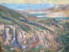 American Artist Susan H BRADLEY 1851-1929 Northern Italy Landscape