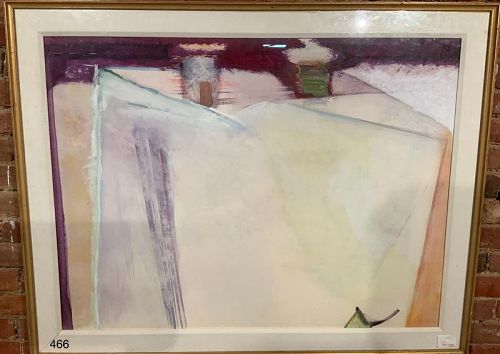 Abstract Diebenkorn Painting by Carol Chase