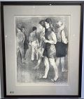Artist Raphael Soyer Portrait of Young People