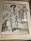 Gibson Girl by Walter Tittle, 21” x 15”