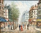 Parisian Dreamscape by Parisian Artist Burnett