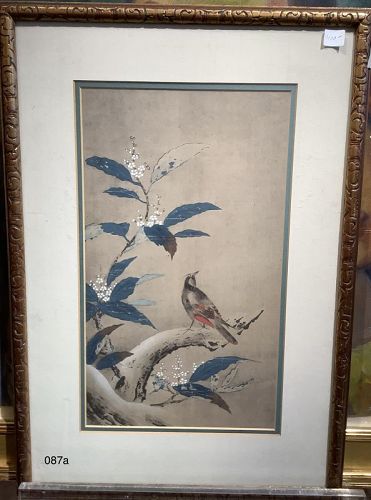 Chinese Lithograph Avian work on paper