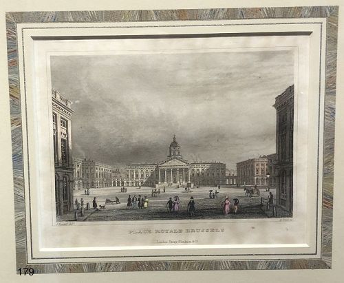 Palace royale Brussels ByPerry Menkarn Print
