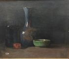 Son of Frank Lloyd Wright Artist  “Chinese Still Life Oil on canvas