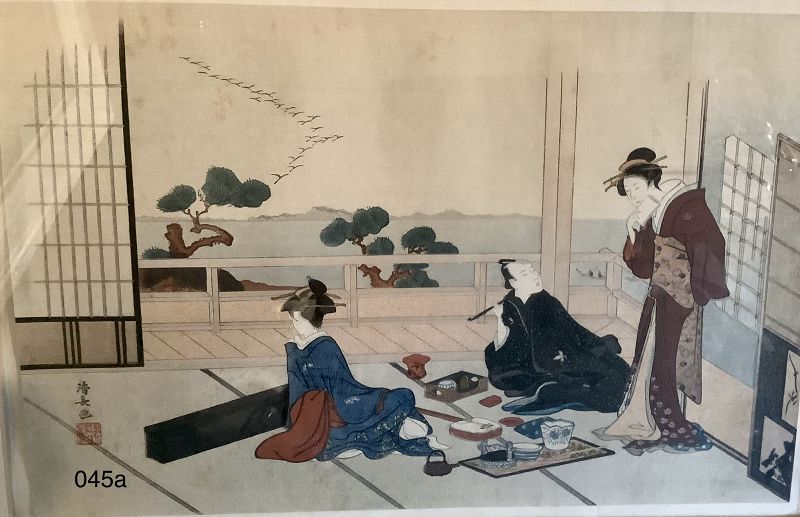 Japanese Woodblock Print Nineteenth Century