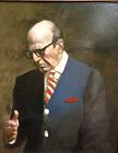Portrait of Milton Friedman by American Artist Rafael Soyer 1889-1987
