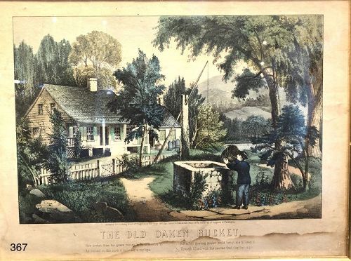 Currier and Ives Lithograph 1878