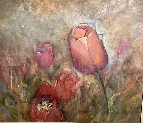 Tulip Floral Study by Max Kassler