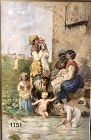 Vilgilio COLUMBO 18481929 Famed Italian Artist Known for Watercolors