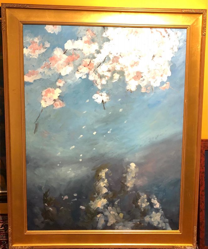 American Artist Paco Lane “Cherry Blossoms”40x30
