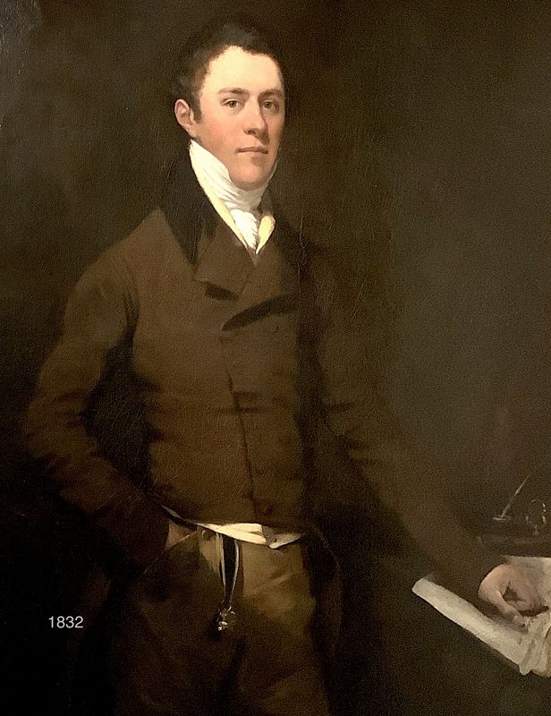 Thomas Hastings 1778-1854 English Artist Circa 1815 Oil 58x37
