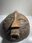 African Luba Mask from Democratic Republic of Congo 1950