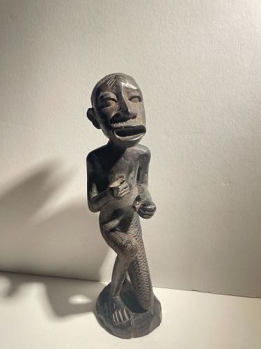 African Makonde Kneeling Figure 1900