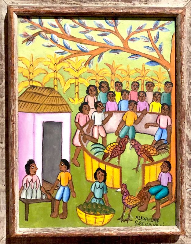 Alexandre Gregoire Haitian Artist 1922-2001